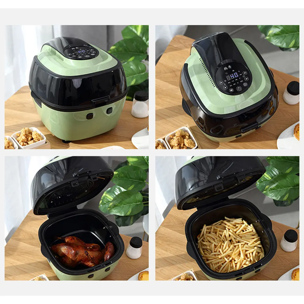 8L Air Fryer Household Electric Oven Integrated Multi-Functional Visualization Large-Capacity Oil-Free Automatic Stir-Frying enlarge
