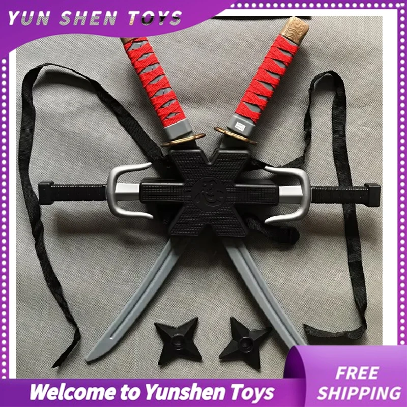 2024 Новый 56 см Хэллоуин Дэдпул Костюм Самурай Ниндзя Пластик Ретро Длинный Нож