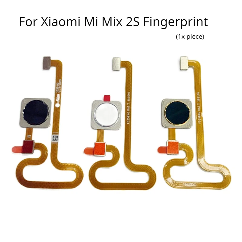 

Fingerprint Sensor Home Button Flex Cable Ribbon For Xiaomi Mi Mix 2S Redmi S2 Touch Sensor Flex Replacement Parts