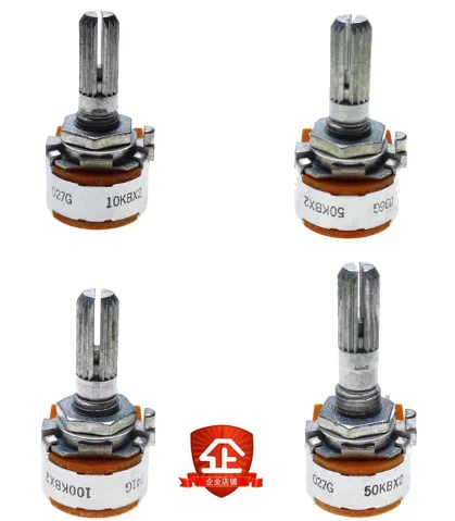 Новинка и оригинал Япония A LPS RK16 10K 50K 100K 10KBX2 50KBX2 100KBX2 объемный потенциометр Hi-Fi