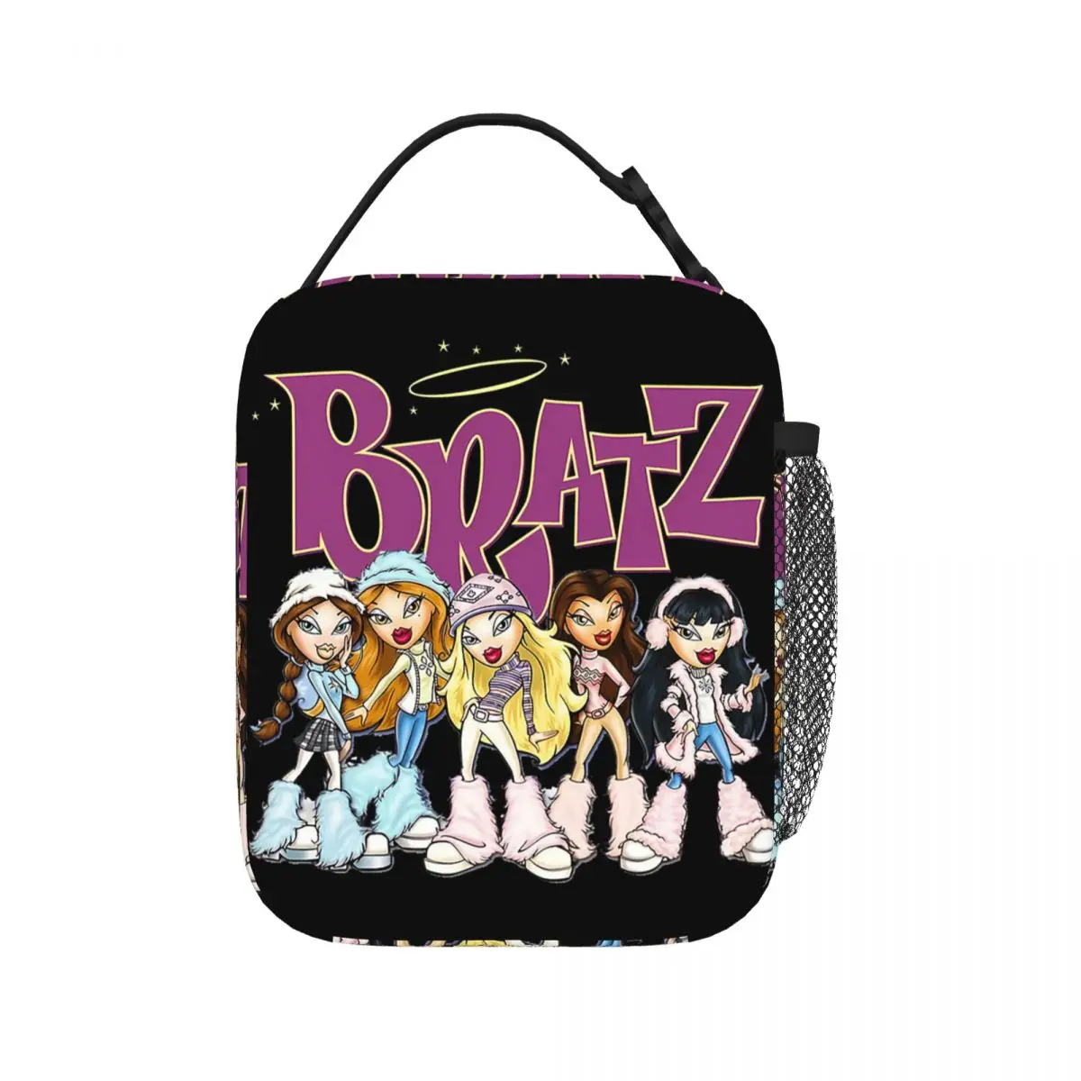 

Bratz Rock Angelz Doll Insulated Lunch Bags Leakproof Picnic Bags Thermal Cooler Lunch Box Lunch Tote for Woman Work Kids School