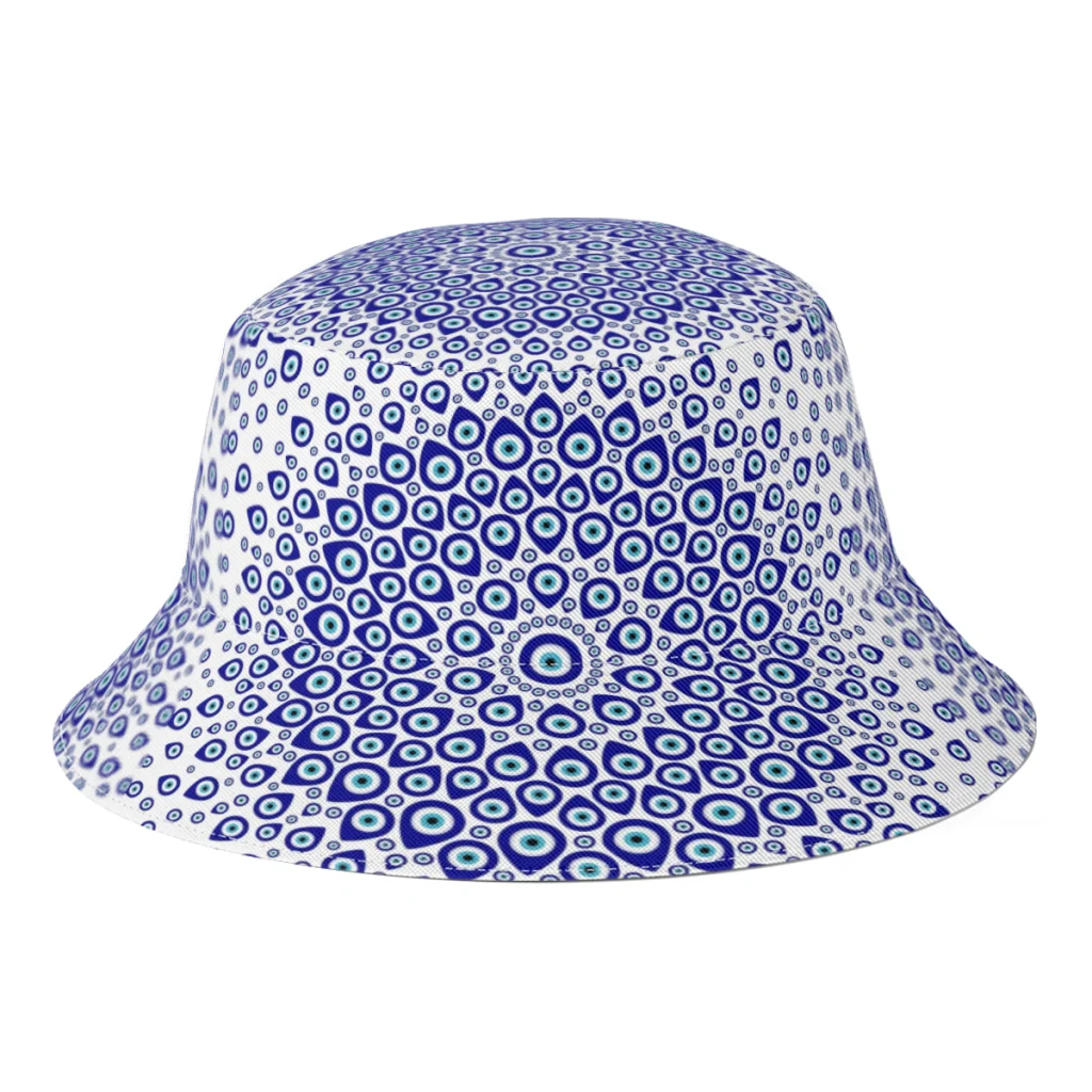 

Nazar Турецкий Дурной глаз Панама для женщин и мужчин Nazar, амулет для путешествий на открытом воздухе, складной, Боб, рыбалка, искусственная Солнцезащитная шляпа