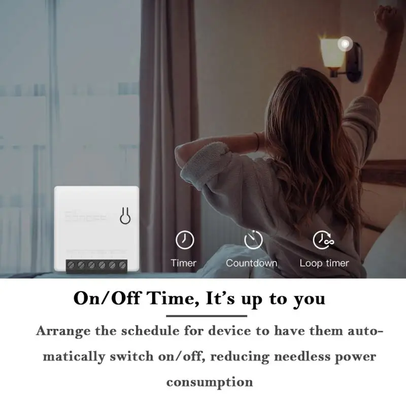 SONOFF MINIR2 Wifi DIY Switch Mini R2 2 Way Modules eWeLink APP Wireless Remote Control Work with Alexa Google Home Automation - купить по