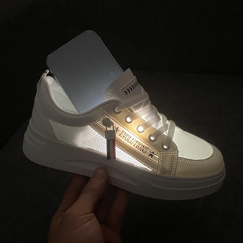 

2022 New Women's Sports Shoes High Quality Genuine Leather Women's Shoes Vulcanized Shoes Casual Flat White Shoes Women's Shoes