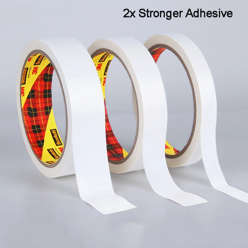 

10meters Double-Sided Tape Adhesive Double Sided Tape Strong Ultra Thin High Adhesive Cotton DIY Craft production6/12/18/24mm