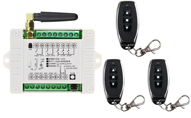 Реле многофункциональное 2-канальное EV1527 12 В 24 36 постоянного тока 433 МГц