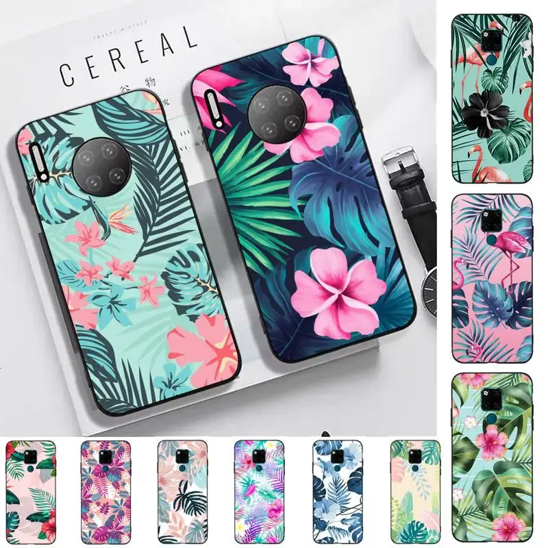 

TOPLBPCS Banana Leaf Phone Case for Huawei Mate 20 10 9 40 30 lite pro X Nova 2 3i 7se
