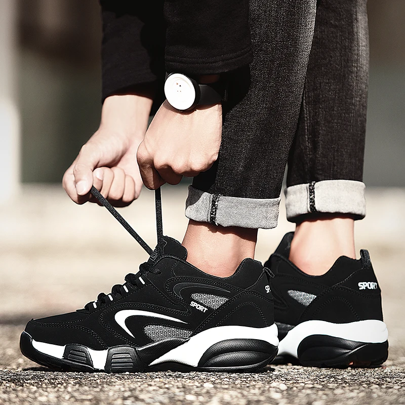 

Best Sneakers Men Winter Rubber Soles Men Shoes Luxury Brand High Quality Training Winter Shoe For Man Tops Trainers Men Tennis