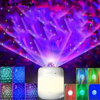 Tower Multi Power Strip LED Star Projector Night Light Vertical EU Plug Outlets Sockets with USB Surge Protector Circuit Protect