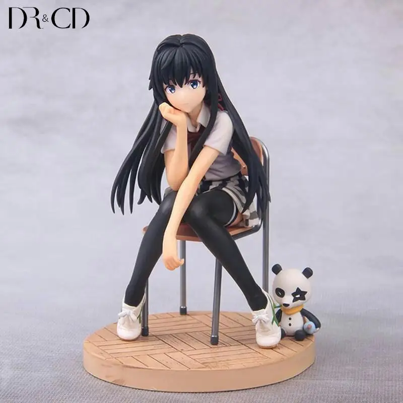 

Japan Anime PVC Yukinoshita Yukino Action Figure My Teen Romantic Comedy SNAFU Model Hot Toys Collection Figure 13CM With Base