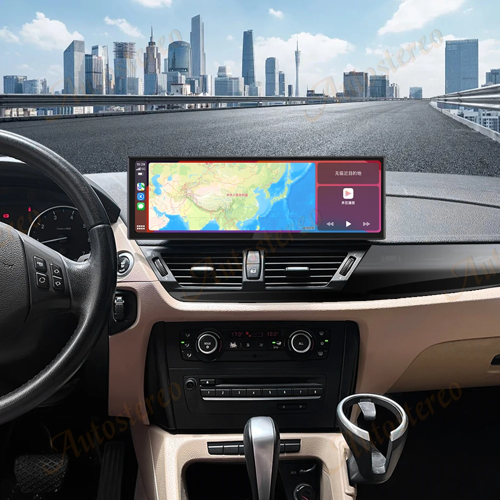 14 9 дюймовый Android 13 Carplay ID8 для BMW X1 E84 2009-2015 автомобильный мультимедийный плеер