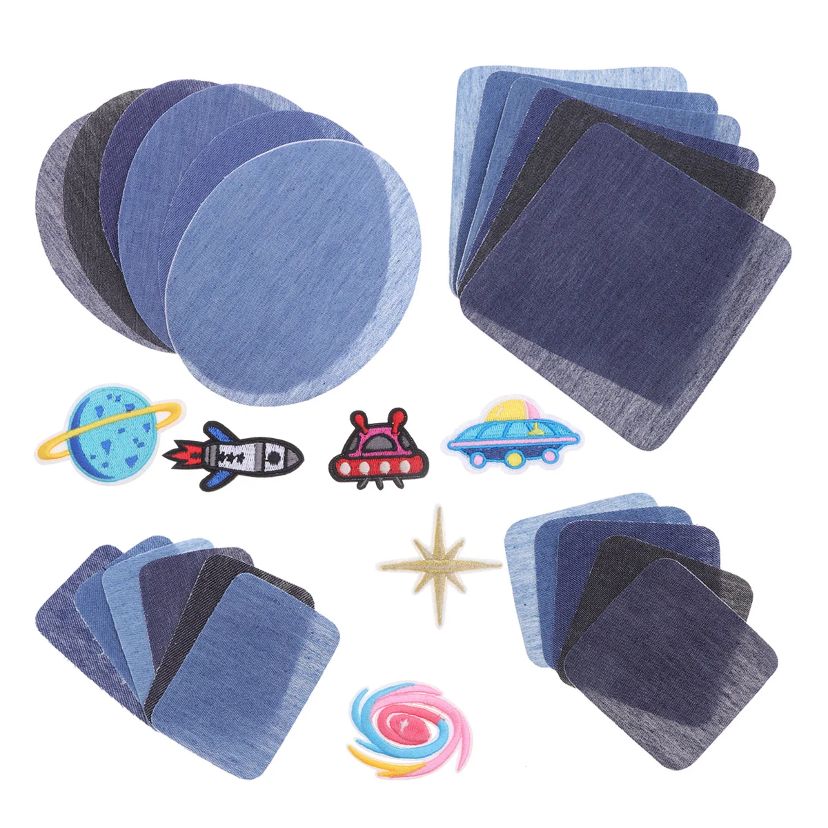 1 комплект нашивок на локоть и колено наклейки свитер рубашка тканевые рукава