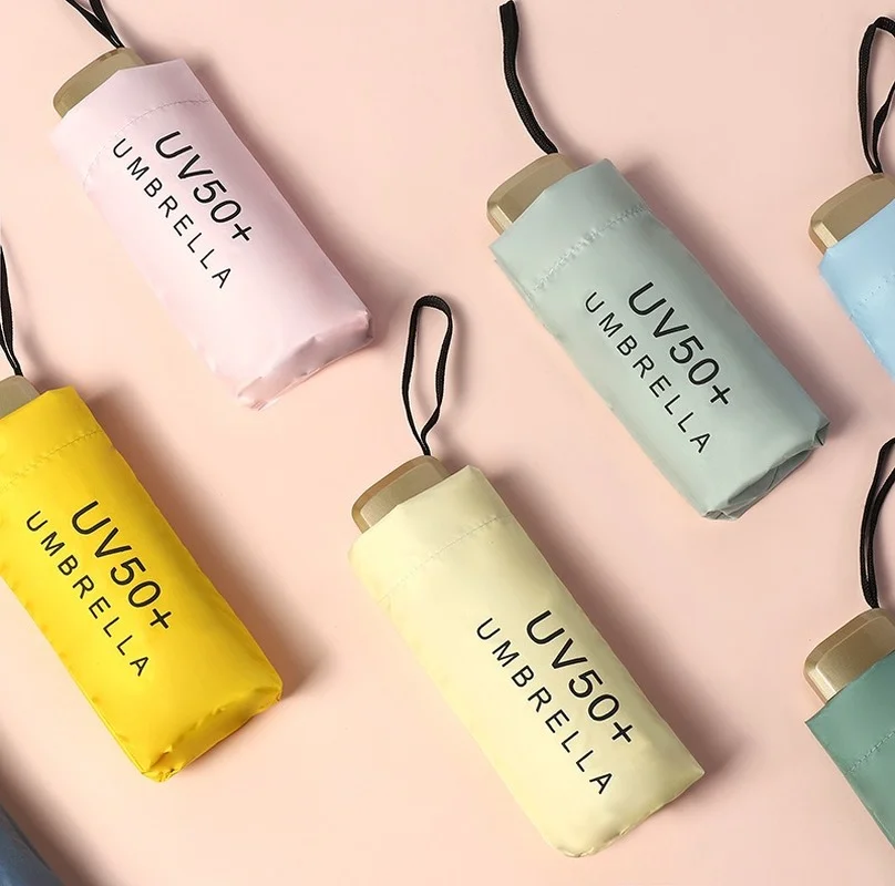 

Мини Карманный Женский зонтик мужской ультралегкий зонтик от дождя и солнца для девушек анти портативный зонтик для пляжа