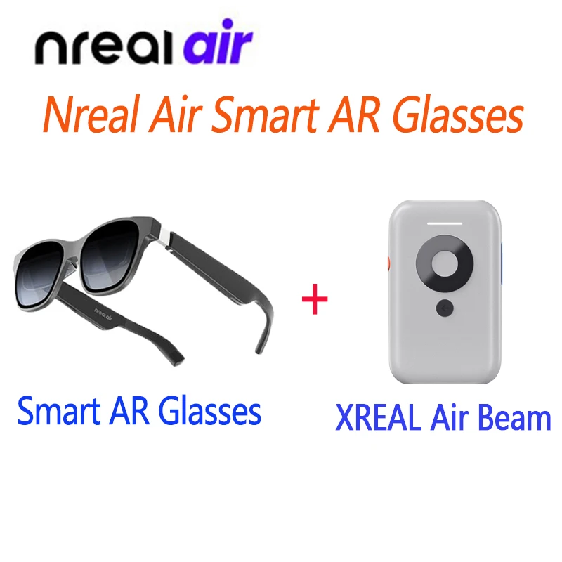 

Очки Nreal Air Smart AR портативные, 130 дюйма, большой экран, 1080p
