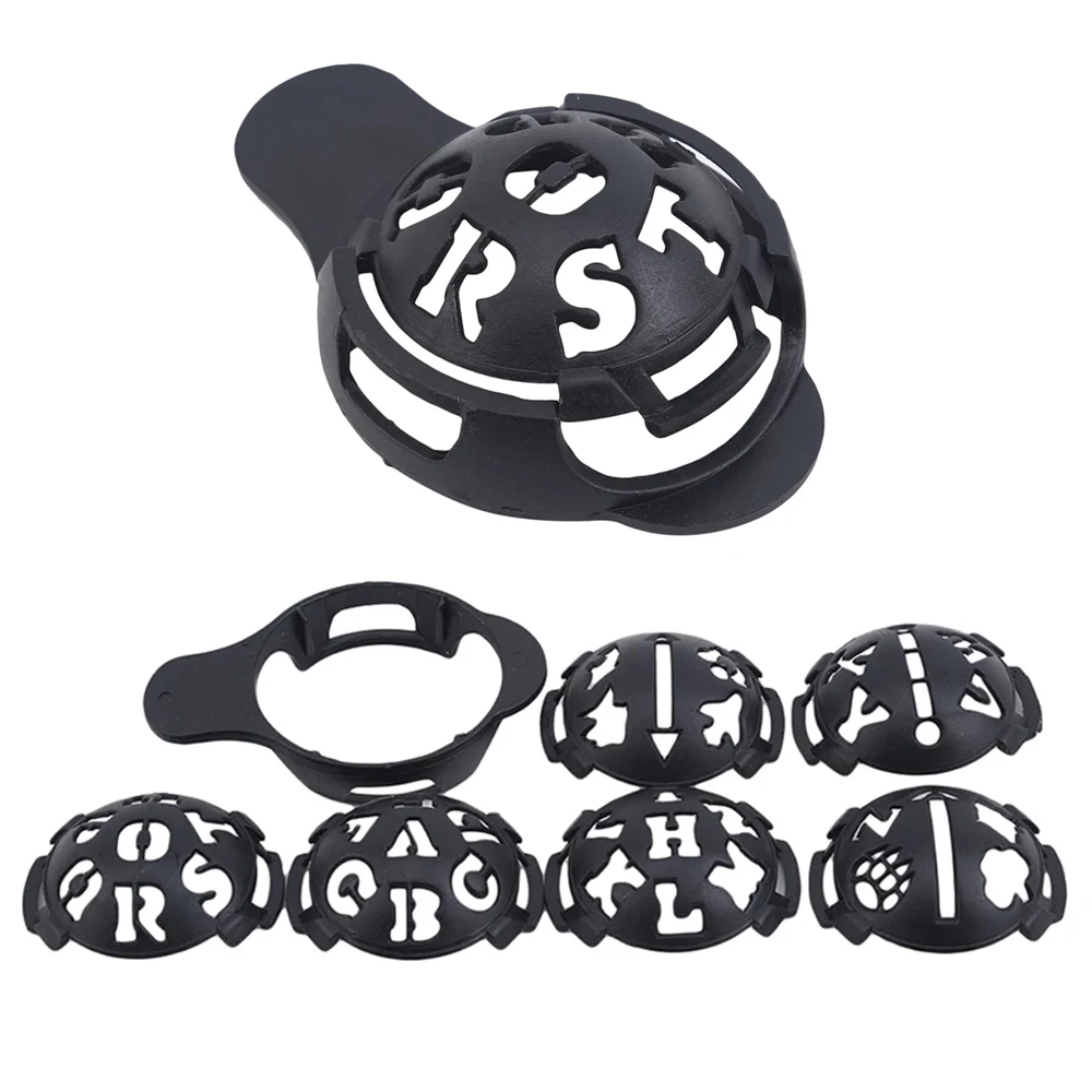 

Black Golf Ball Line Golf Ball Liner Training Aids Alignment Marks Tool Set Golf Line Marker Golf Scriber Drawing Templates