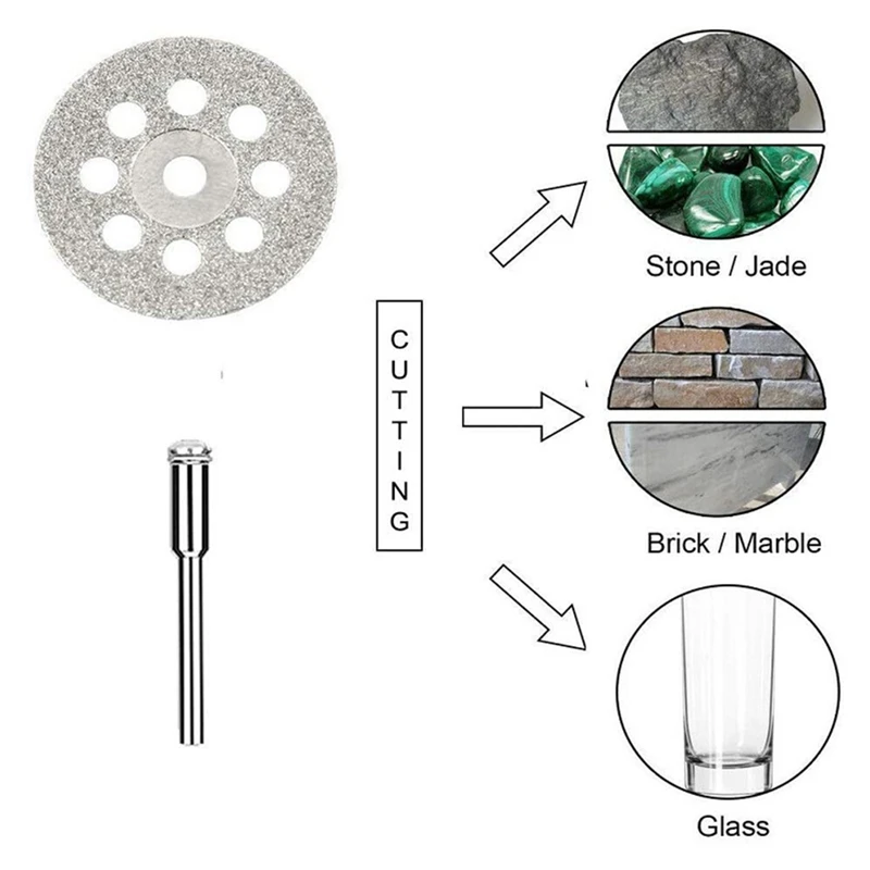 Акция! Набор лезвий для мини циркулярной пилы полимерные отрезные диски Алмазное