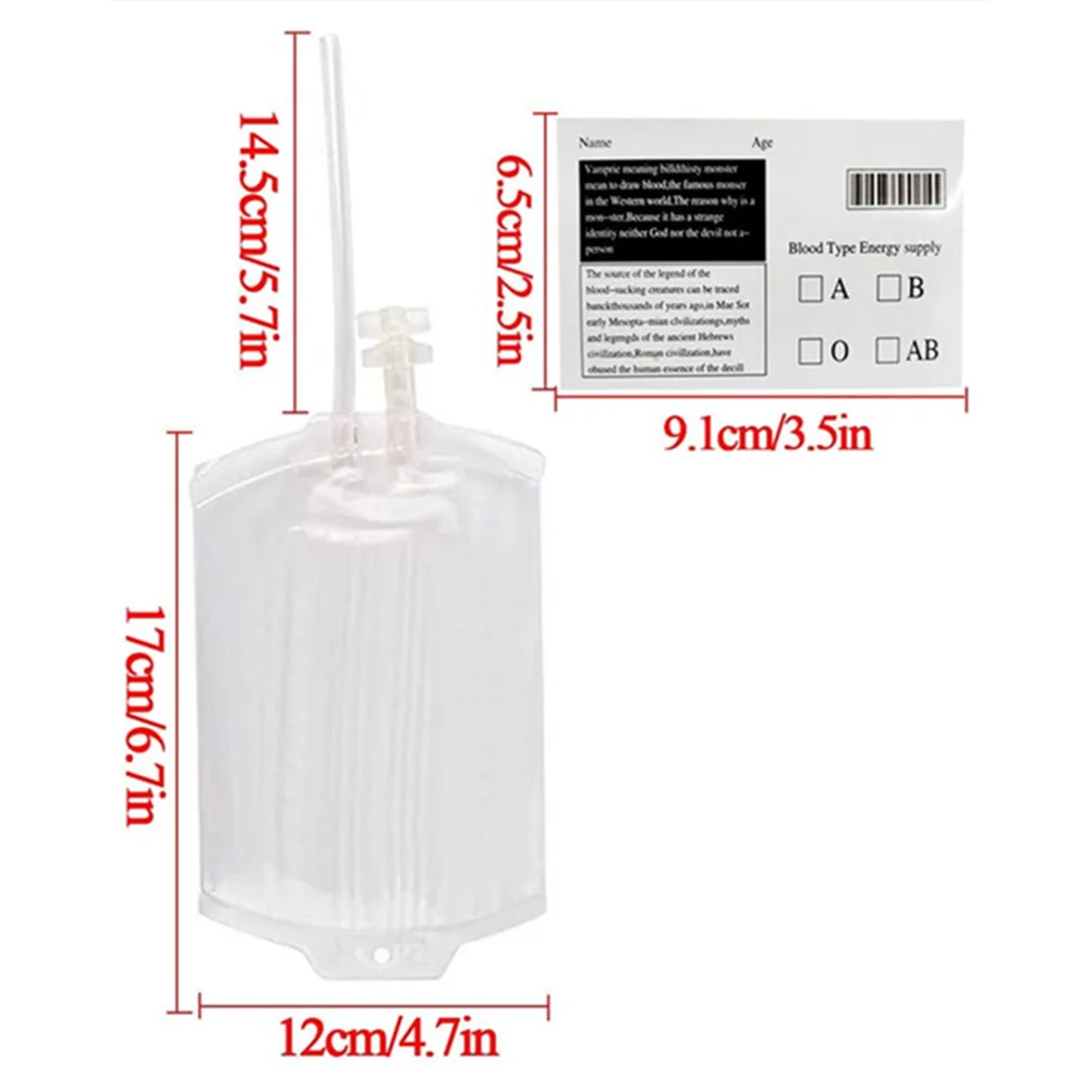 10 шт./набор пакеты для крови напитков 13 5 мл