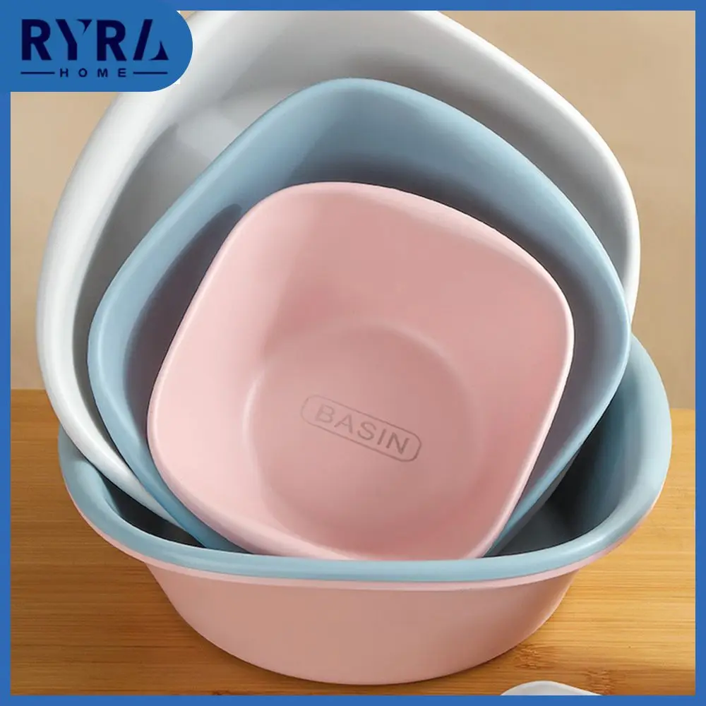 

Portable Thickened Pp Material No Residual Moisture Plastic Wash Basin Tough And Thick Anti Fall Wash Fruits And Vegetables
