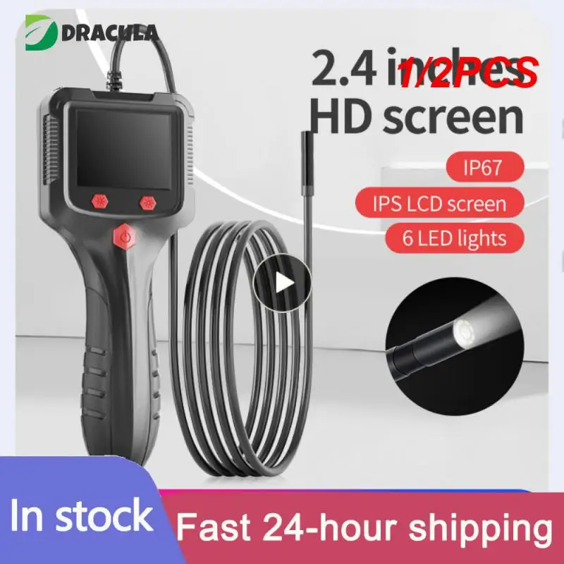 

1/2 шт., Водонепроницаемый Бороскоп для канализации, 30 м