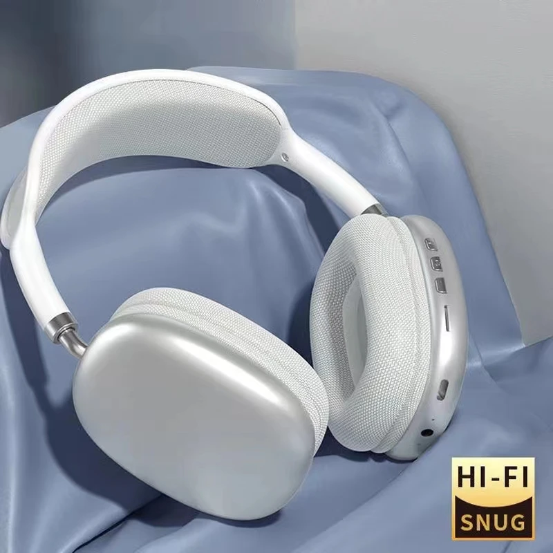 

P9Max Wireless Earphones Bluetooth Headset Headphones Stereo Hifi Sound Bass With Mic Work for Apple Air MAS Fone Bluetooth
