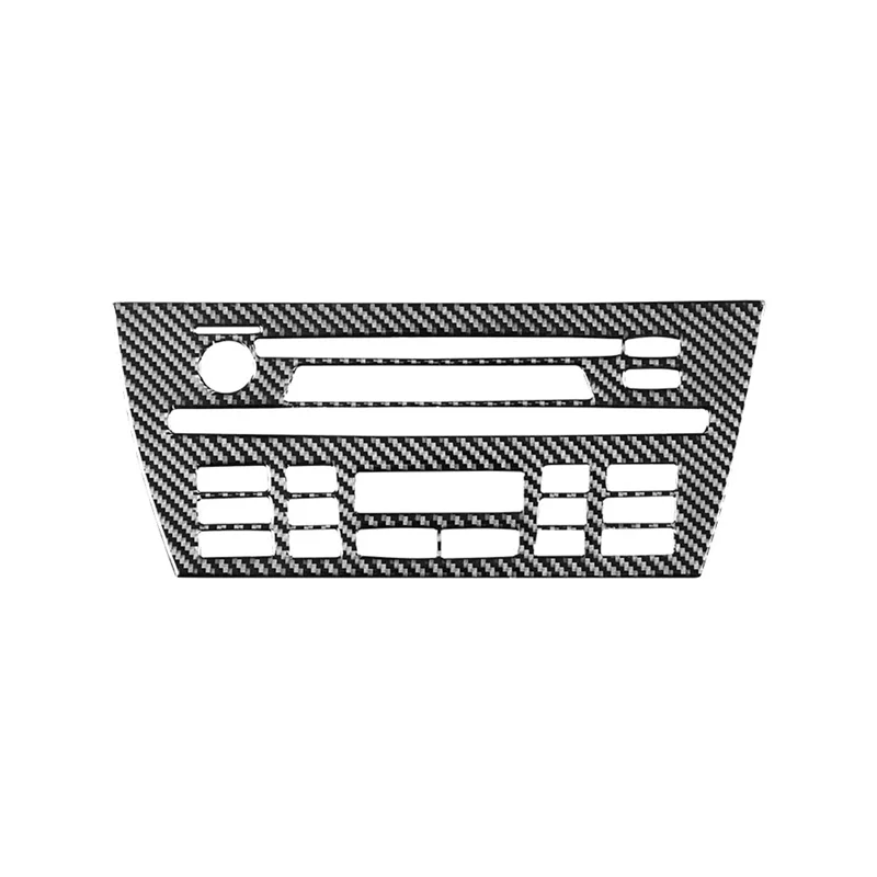 

For BMW- X3 E83 2006-2010 Soft Carbon Fiber Central Control CD Panel Decorative Cover Trim Sticker Accessories