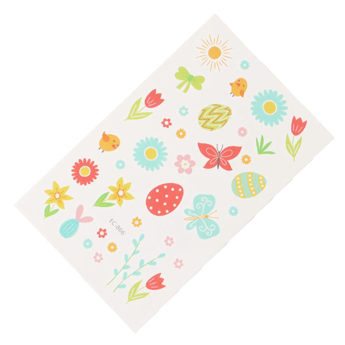 

10 Sheets Sticker Temporary Children Animal Patterns Decal for Decoration Costume Party