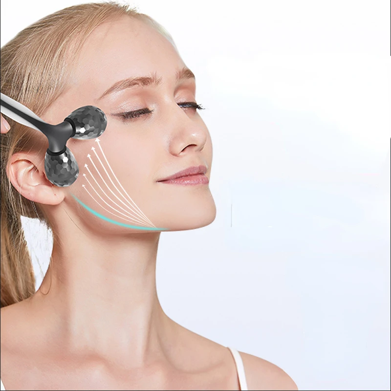 

Facial Stretching Beauty Stick V Face Magnetic Therapy Roller Massager Non-jade Push Shaving Face Eye 3D Magnetic Therapy