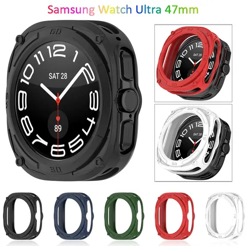 Защитный чехол для часов Samsung Watch Ultra 47 мм, противоударный защитный чехол для смарт-часов