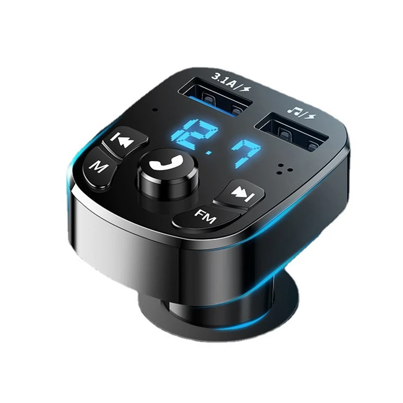 

Bluetooth-модулятор Автомобильный с FM-трансмиттером 5,0 дюйма, 2 USB-порта