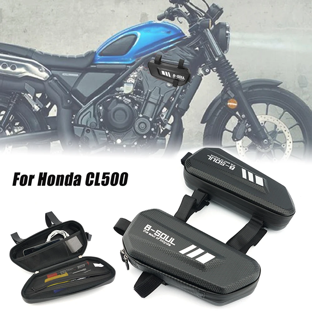 

For Honda CL500 CL 500 Motor Cycle Saddle Saddle Bag Tool Bag Triangle Package