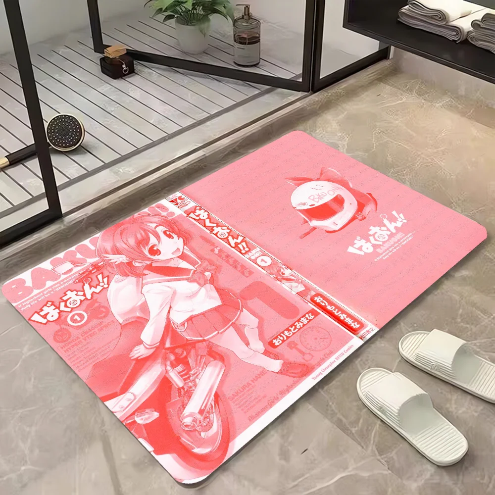 Коврик для гостиной прихожей на полу Bakuon наружный дверной коврик внешние