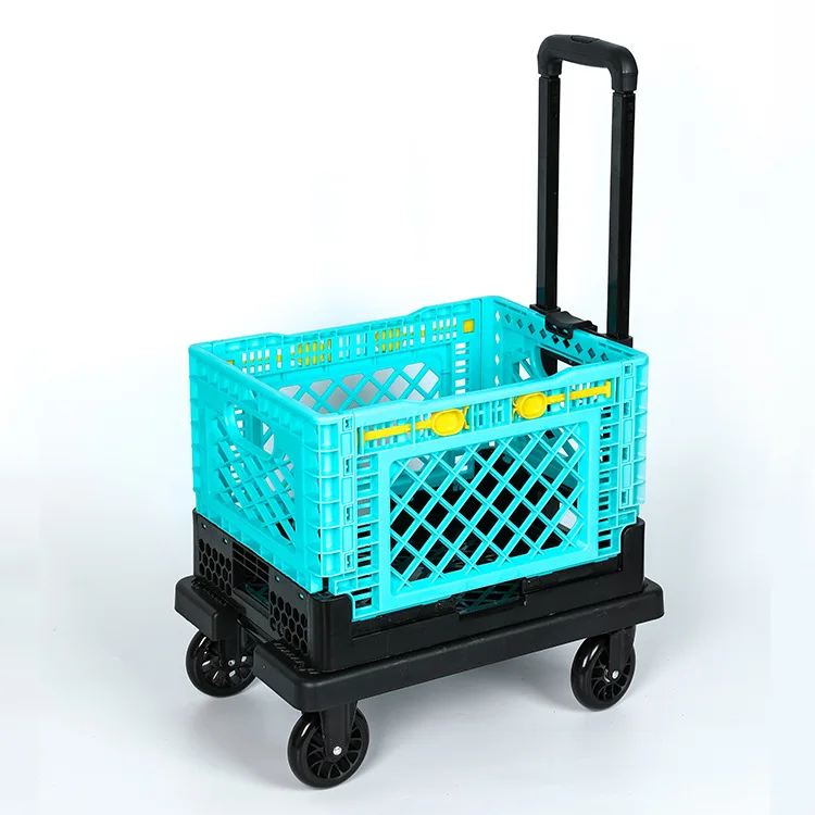 

Multifunctional cart can be separated for use, stacked storage basket, portable vegetable basket trolley, household handcart
