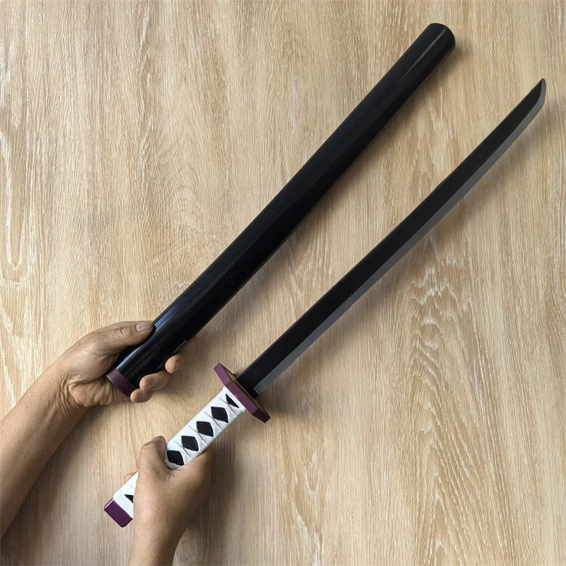 Собранный меч Убийца демонов Катана оригинальное аниме оружие для косплея