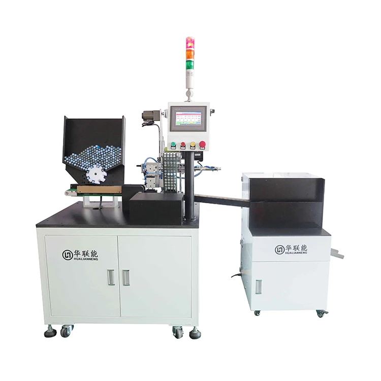 

6 Channels Battery Insulation Paper Pasting Sorting Welding Combination Machine For 18650 Battery
