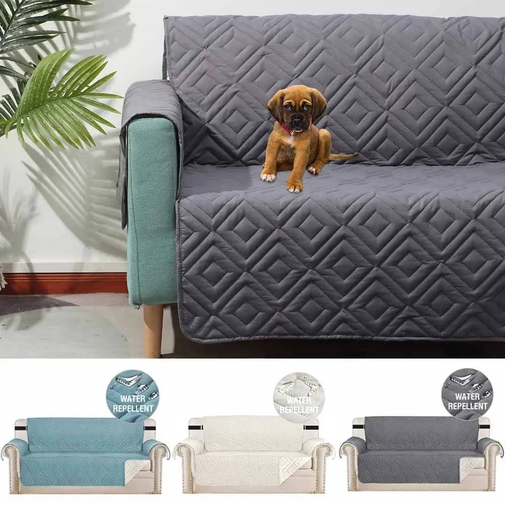 

Solid Color Anti-wear Thickened Waterproof Sofa Cushion Anti-Slip Couch Protector Cover Sofa Covers