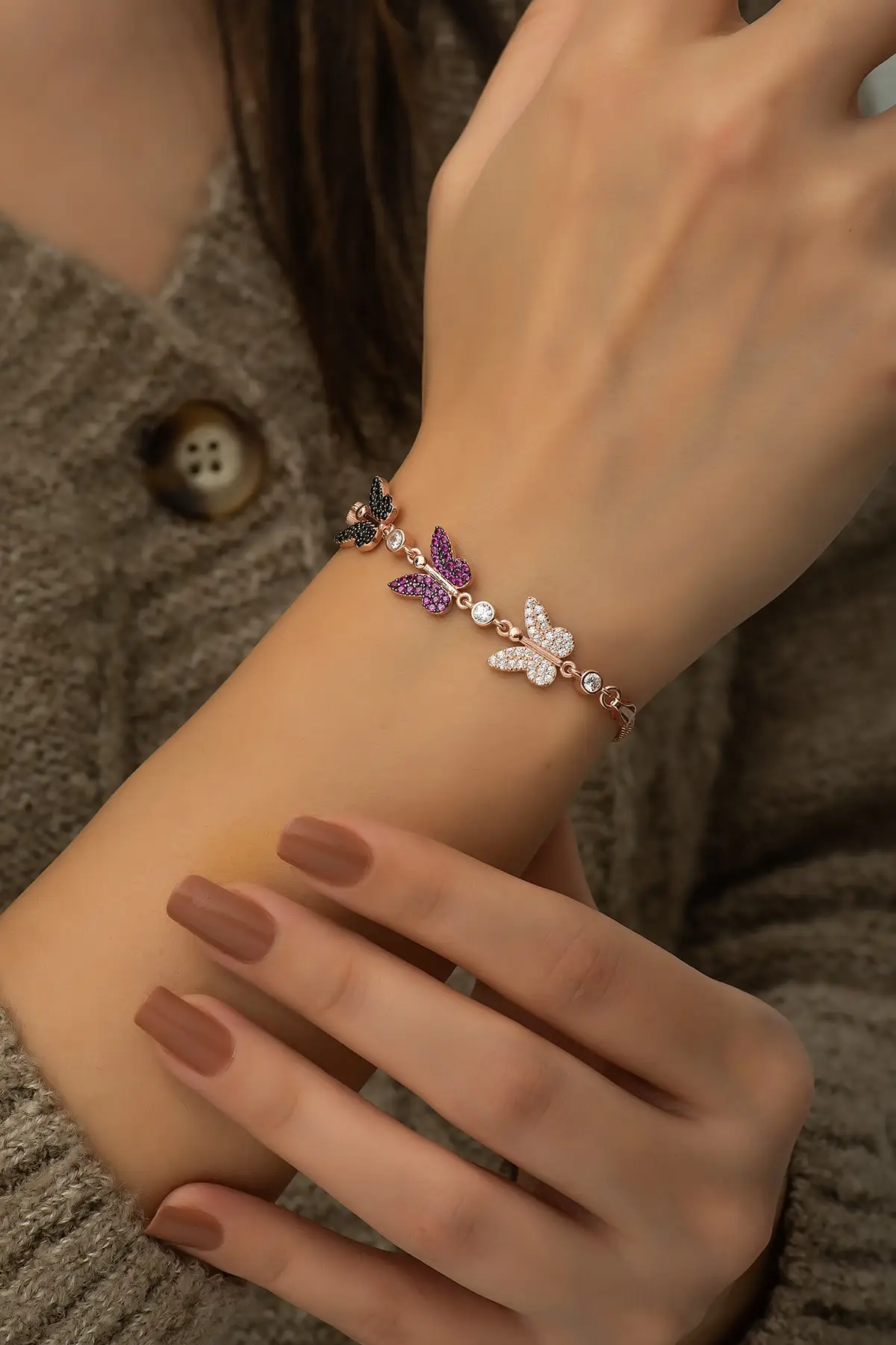 

Butterfly Bracelet Women's Sterling Silver 925 Sterling Silver Bracelet