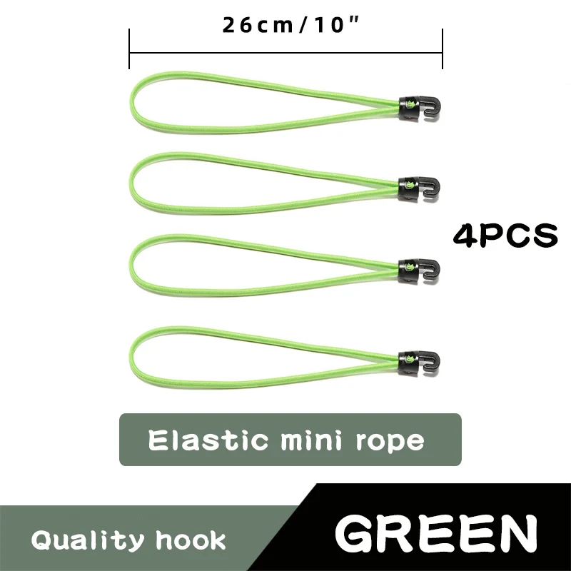 

4/6/10 шт. набор эластичных шнуров для банджи, завязанная веревка, высокоэластичные ремни для багажа, веревка для велосипедных галстуков, шнур для кемпинга и автомобилей, галстук