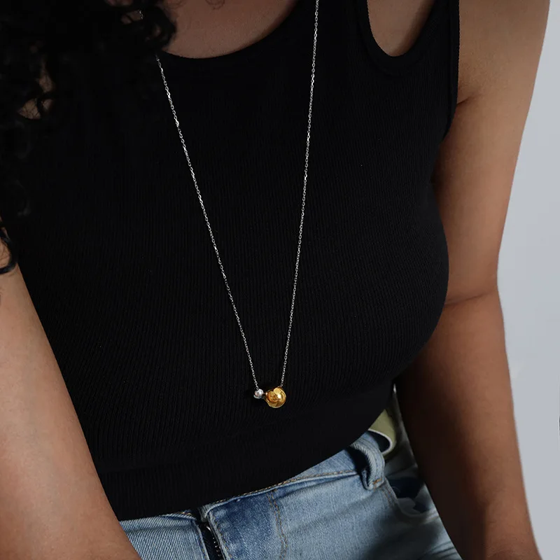 Женское ожерелье из нержавеющей стали