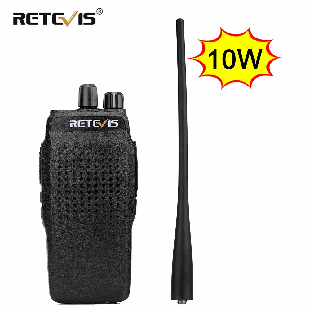 10W High Power Walkie Talkie Retevis RT26 UHF 16CH VOX Two Way Radio ht Transceiver Long Range Walkie Talkie Company Restaurant