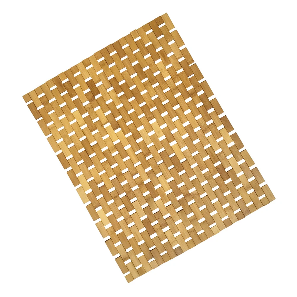 

Bamboo Ground Mat Entry Floor Rug Welcome Door Toilet Entrance Home Doormat Deck Mats Outdoor