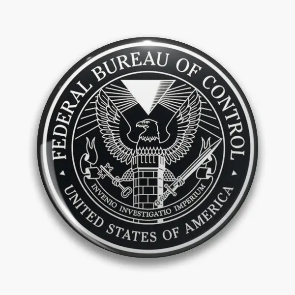 Федеральное бюро контроля мягкая кнопка шпилька модный мультяшный креативный