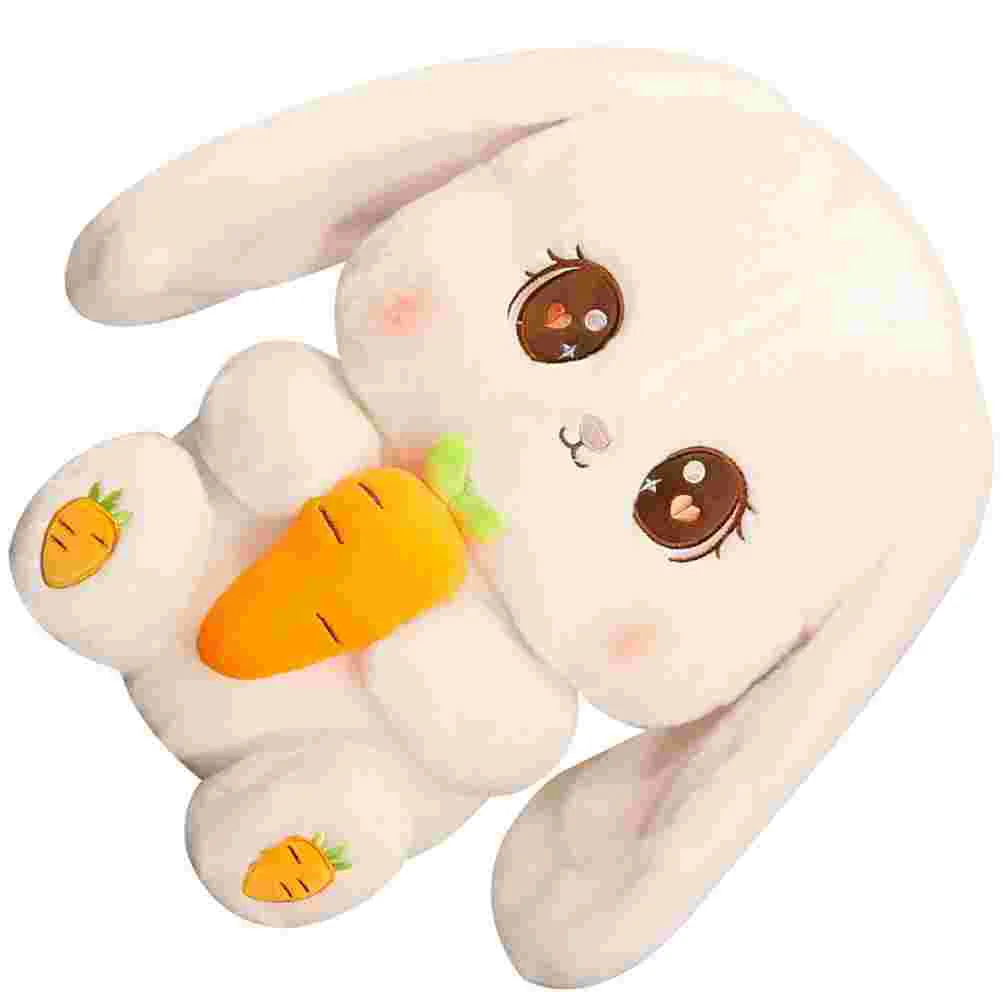 

Toy Rabbit Bunny Giant Stuffed Baby Snuggle White Toys Kids Jade Plushie Animal