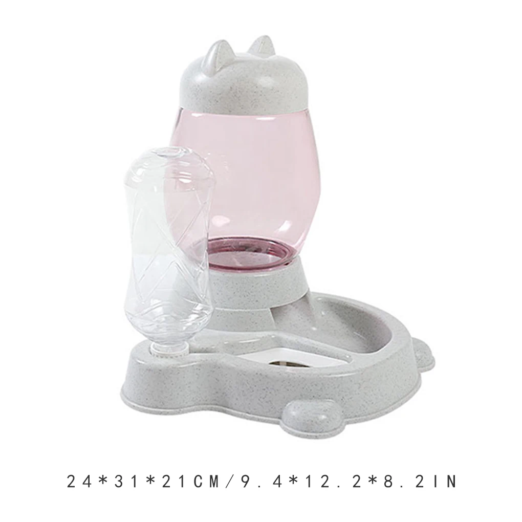 

Automatic Sloping Pet Feeder Detachable Pet Feed Trough Water Food Antislip Feeding Accessory