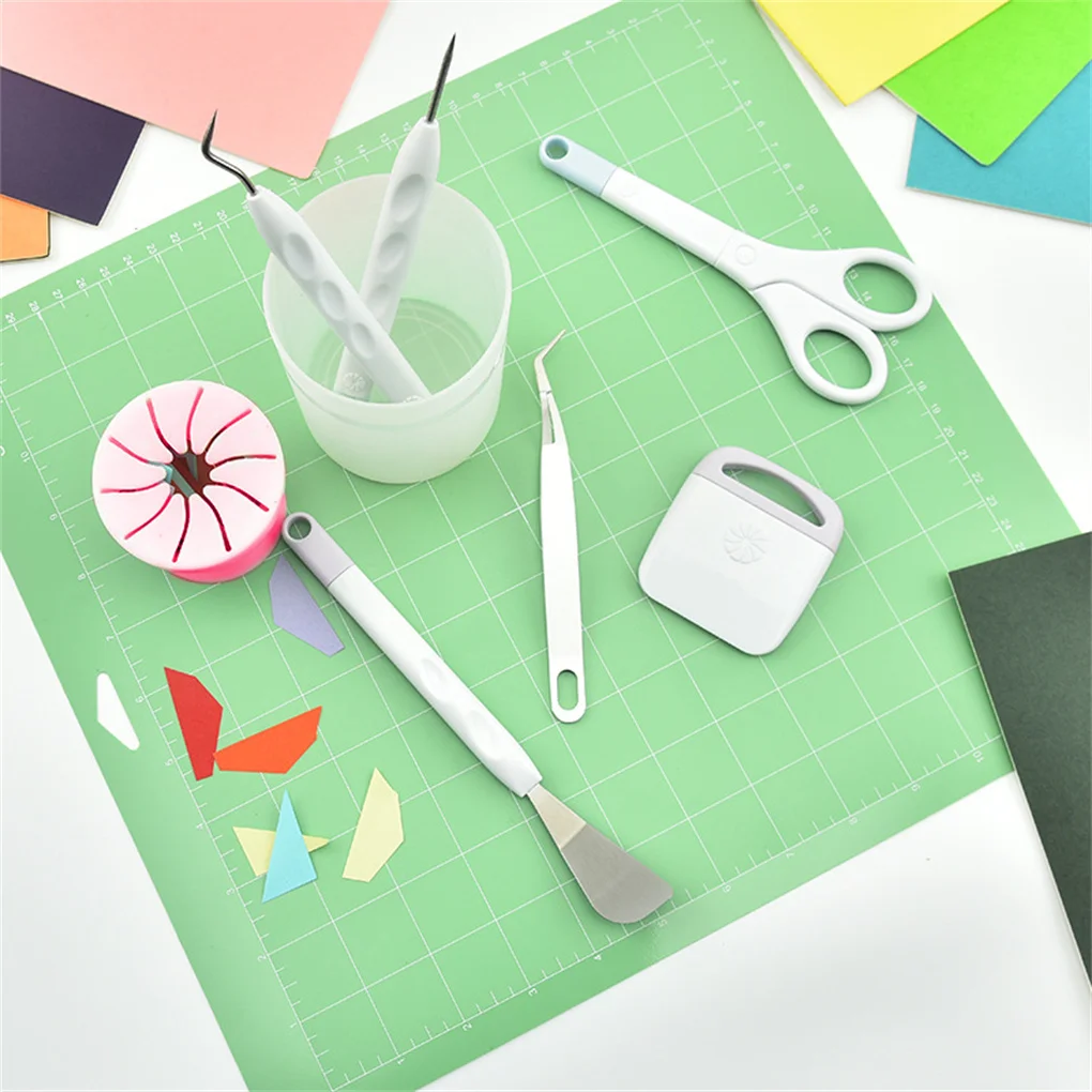 

Craft Vinyl Weeding Tools Set DIY Sewing Stitching Punch Carving Craft Lettering Art Projects Crafters Quilters Accessories