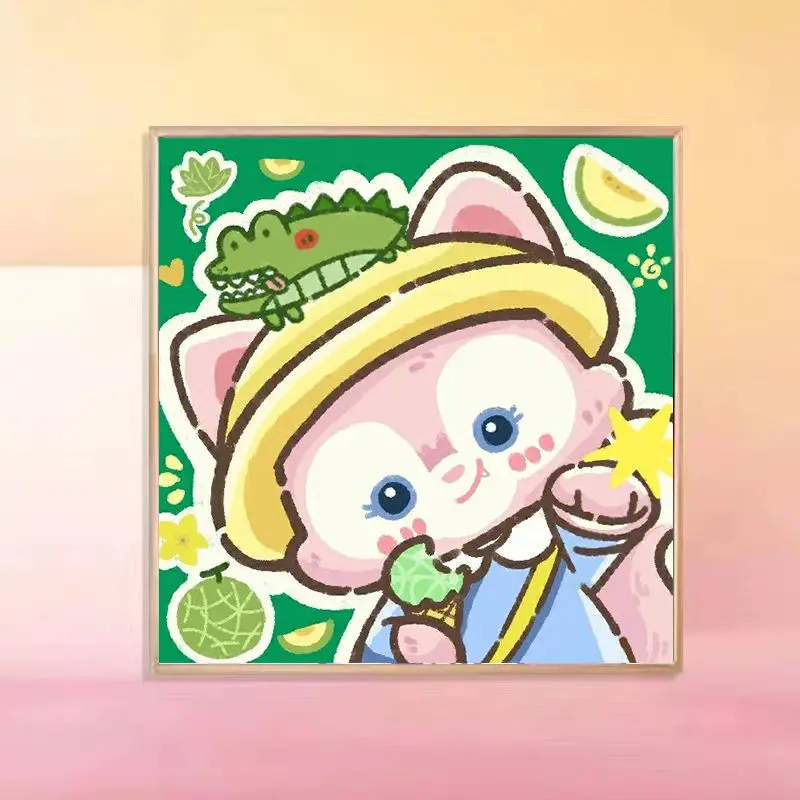 

Цифровая картина маслом «сделай сам» 3832Ann-Tulip, картина маслом, картина акриловыми цветами, взрывобезопасная пейзажная картина ручной работы