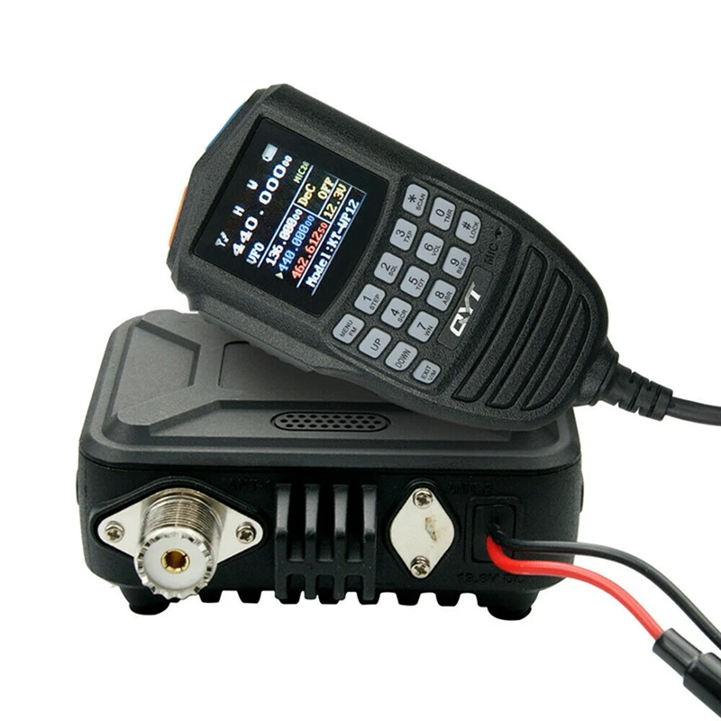 

RISE-WP-12 Mini Mobile Radio FM Transceiver 25 Вт 200 каналов VHF UHF Dual Band Car Radio Station