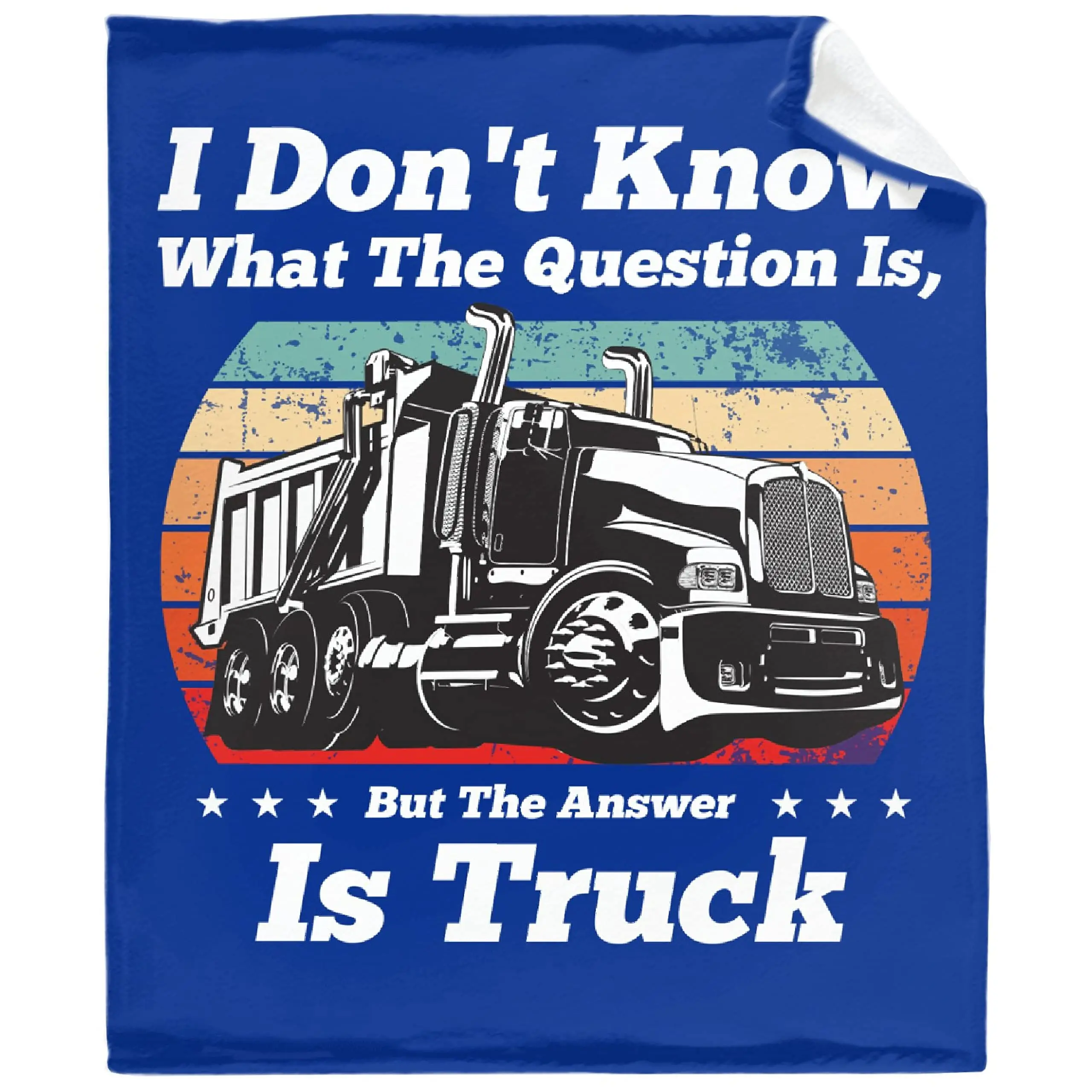 

Super Soft Throws Lightweight Comfy Sheet Plush Bedding Quilt Blankets for Sofa Bed Boys Blanket But The Answer Is Truck Gifts