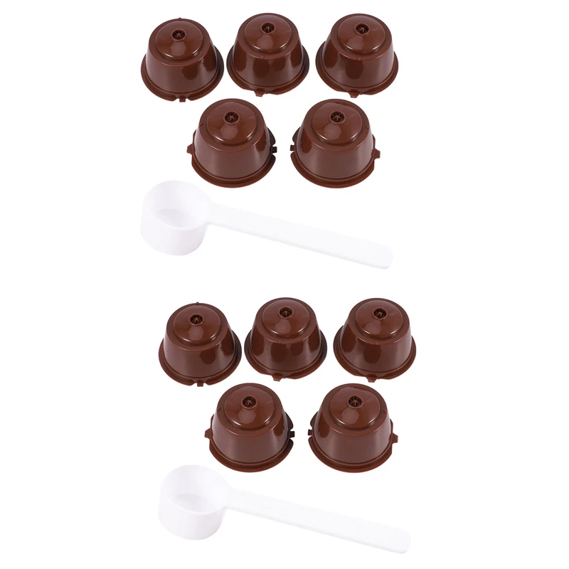 

10 шт., многоразовые зеркальные кофемашины Nescafe Capsule