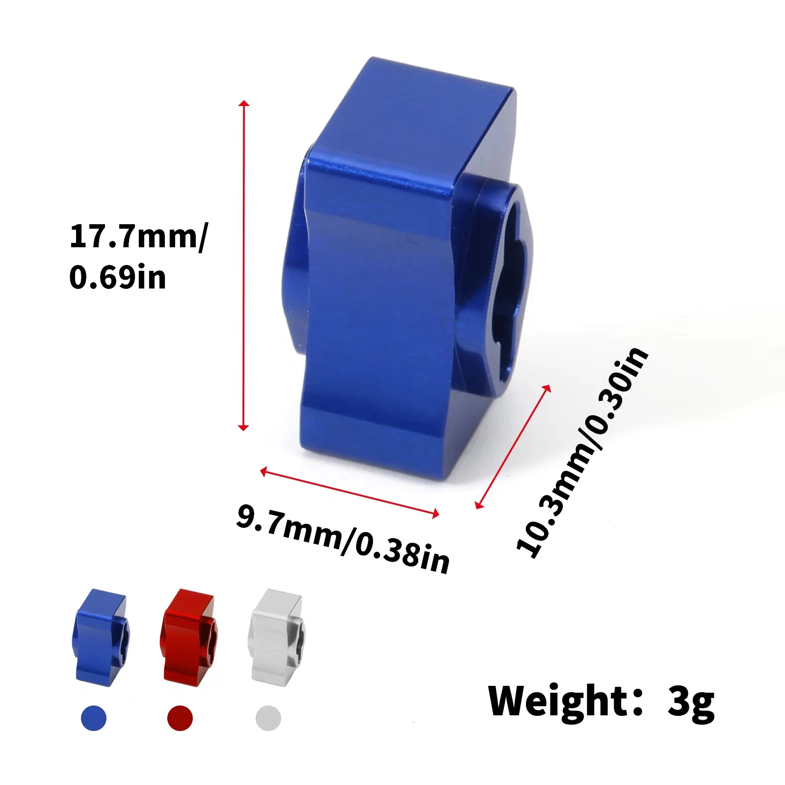 

Metal Differential Lock Differential Locker Spool for Team Associated DR10 No Prep RC Drag Car Upgrade Parts Accessories