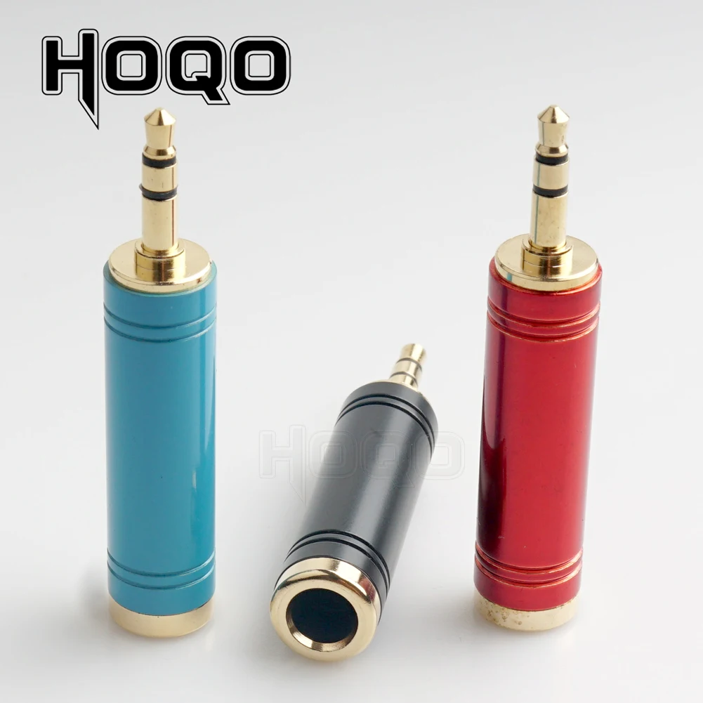 

Gold Plating Audio Adapter TRS 1/8inch to 1/4inch TRS 3.5mm to 6.35mm Female Mono Jack Stereo Hifi Mic Audio Connector